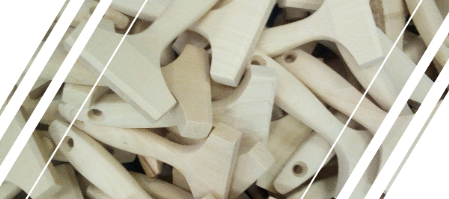 Top wood handle